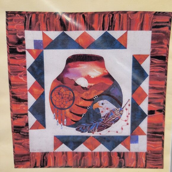 Suncatcher Quilt Pattern By Arlene Walsh Designs Approximately 27 x 27 - Picture 2 of 3